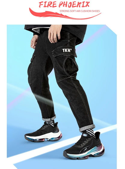 ONEMIX Fans Extra 20% off Running Shoes Air Cushion Athletic Couple Trainers Sport Jogging Shoes Outdoor Women Walking Sneakers