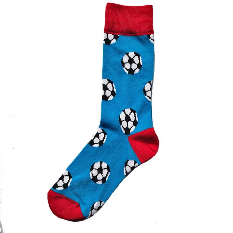 Cotton Happy Funny Socks Men Alien Planet Shark Crazy Design Sokken Unisex Novelty Dinosaur Crew Skateboard Calcetines Hombre.