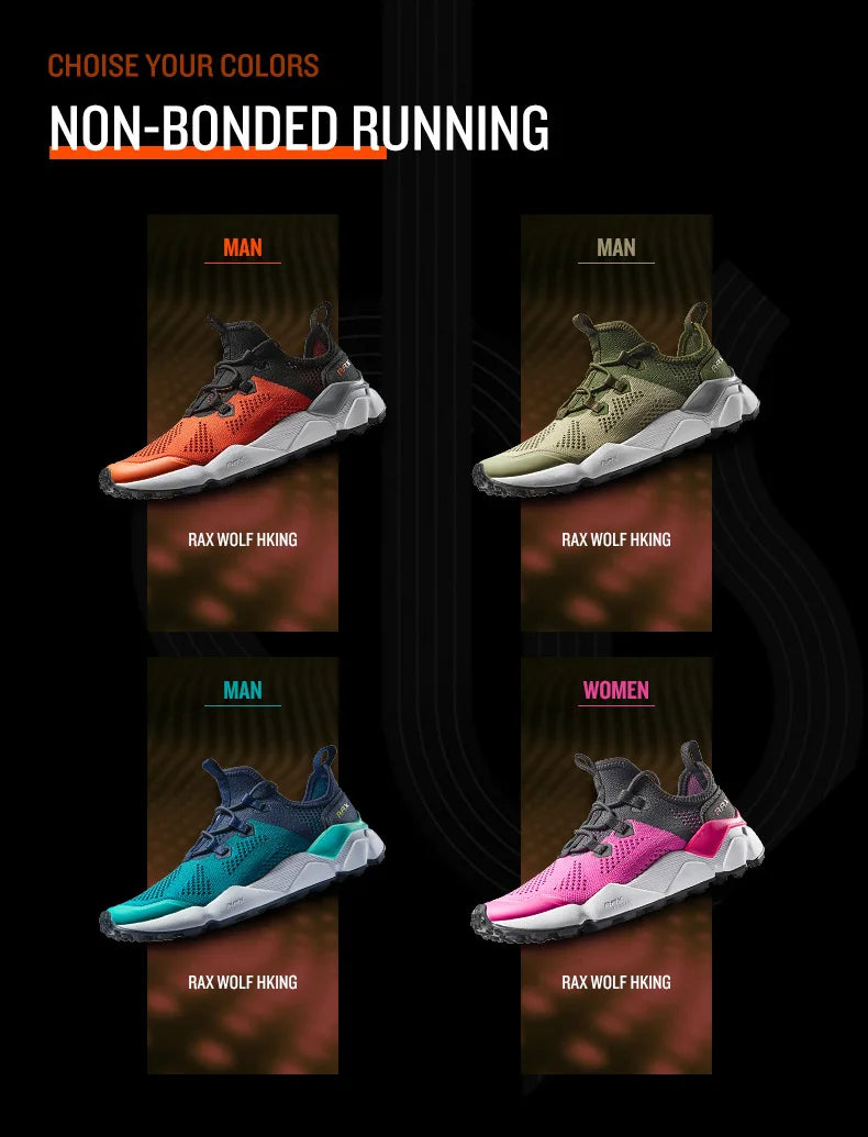 Rax Herren Laufschuhe Damen atmungsaktive Jogging schuhe Herren leichte Turnschuhe Herren Turnschuhe Outdoor Sportschuhe Herren Zapatos.