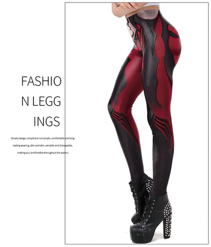 NADANBAO Women Leggings Gothic Style Anime Printed High Quality Leggings Fashion Elastic Pants Sporting Fitness Yoga Pants.