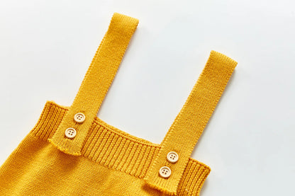 2022 Baby Strampler Sleeveless Herbst Kleinkind Mädchen Jungen Overall Gestrickte Solide Neugeborenen Kinder Kleidung Super Weiche Ein Stück Gesamt