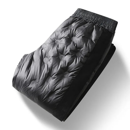 90% White Duck Down Winter Down Pants Men Waterproof Padded Sweatpants Camouflage Joggers Male Thick Warm Down Long Trousers 8XL.