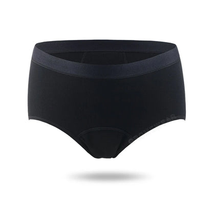 Bamboo Fiber Cotton 4-layer Menstrual Panties Period Reusable  Briefs Underwear Leakproof Heavy Absorbent Incontinence Lingerie.