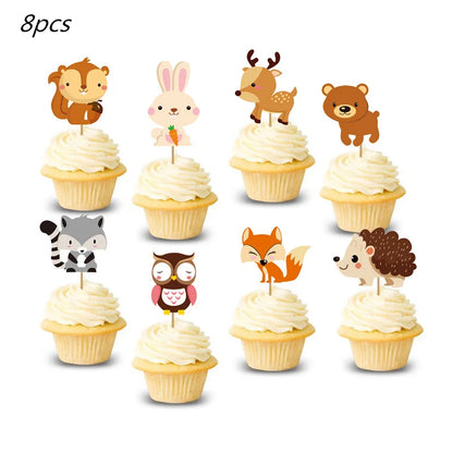 1–12 Monate Foto-Banner, Wald-Foto-Banner, alles Gute zum Geburtstag, Party-Dekoration, Babyparty, 1. Geburtstag, Junge, Mädchen, 12-Monats-Foto-Banner