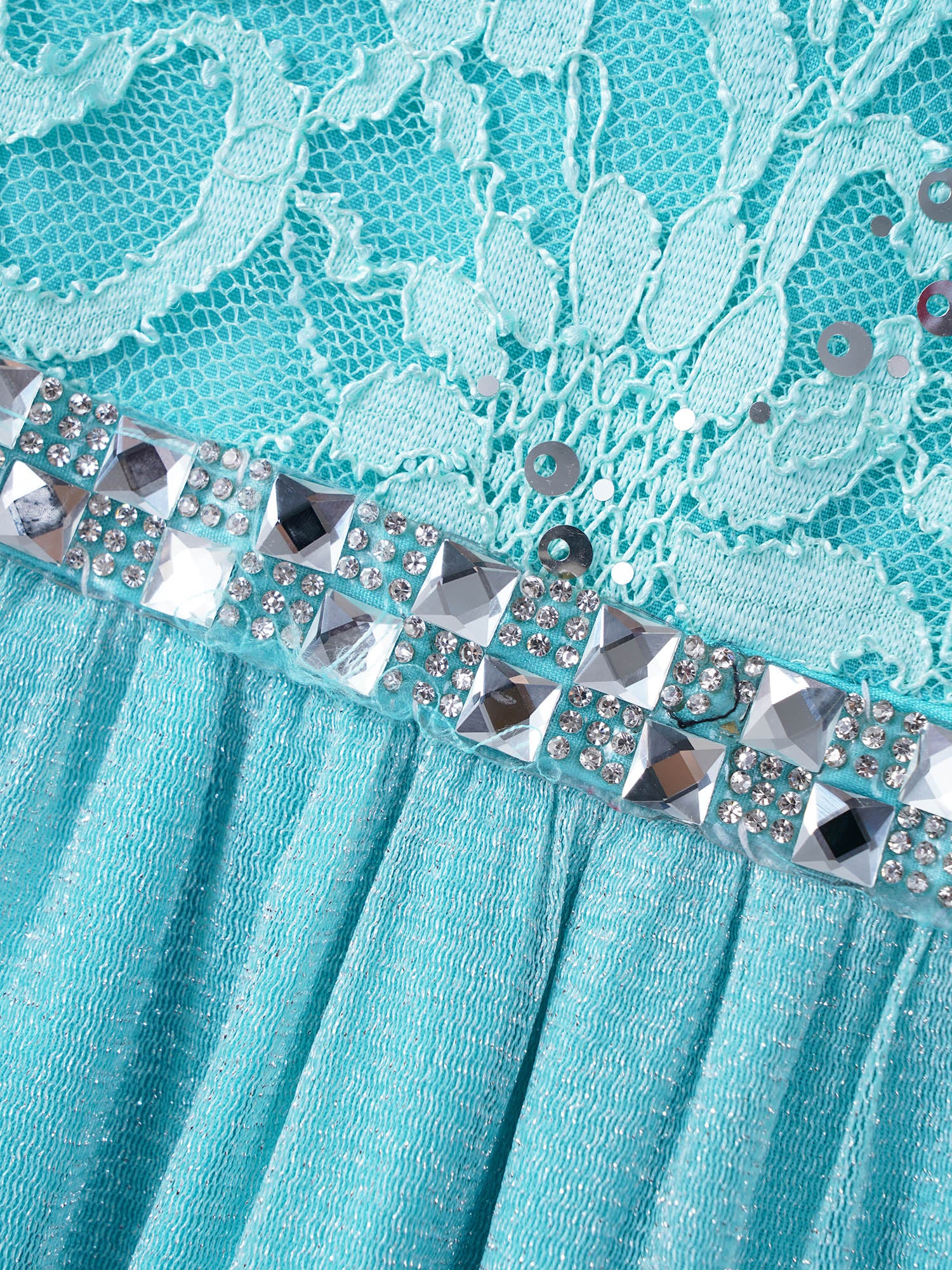 Iiniim Teen Mädchen Ärmellose Pailletten Floral Spitze Glänzenden Kleid Vestido de festa für Hochzeit Formale Geburtstag Party Sommer Kleider.