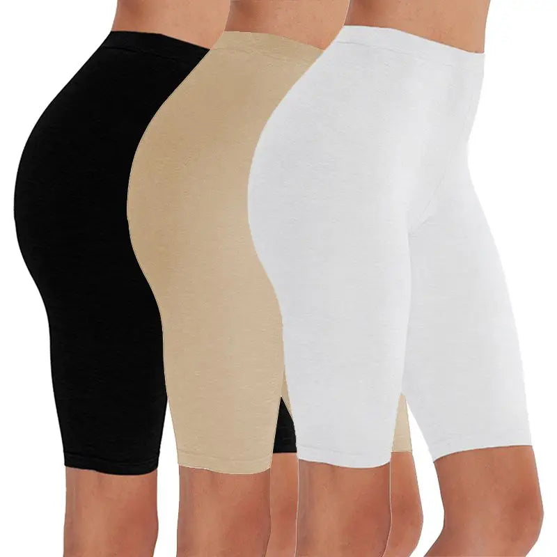 2pcs/3pcs Pack Eco-Friendly Viscose Spandex Legging Shorts For Woman Fitness Active Wear Very Soft Comfortable  M30181