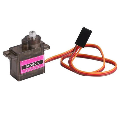 5/10/20PCS MG90S Metal Gear RC Micro Servo 180°/360° 13.4g Motor for RC Helicopter Car Boat Model Toy Control.