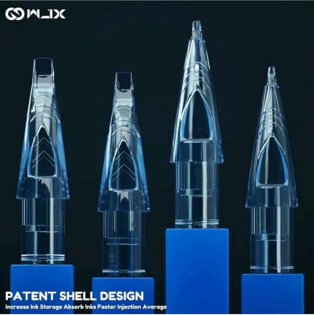 20pcs WJX RS Cartridge Tattoo Needles DragonHawk Sterilized Permanent Makeup Machine Microblading Tattoo Needles Supplies.