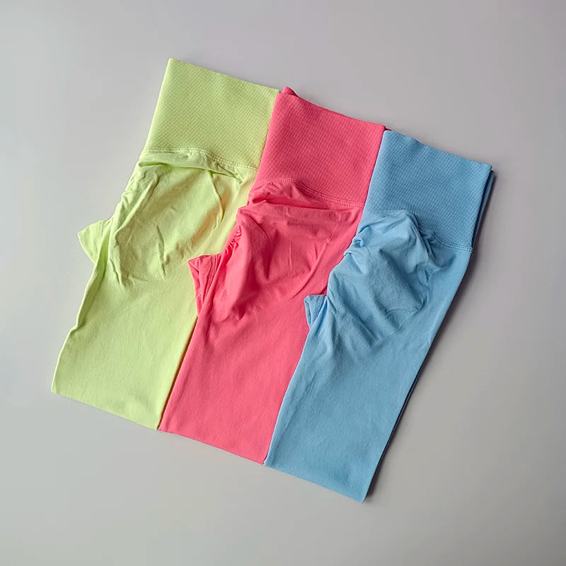 High Waist Yoga Leggings Women Seamless Push Up Sport Leggings Fitness Running Hip Lift Yoga Pants Highly Elastic Gym leggings.