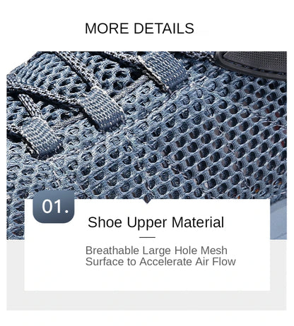 HUMTTO Sommer Wandern Turnschuhe Schuhe für Männer 2021 Atmungsaktive Outdoor Trekking Sport Herren Wasser Schuhe Klettern Walking Mann Schuhe