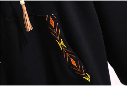 150Kg Plus Größe frauen Frühling Herbst Lose Mit Kapuze Stickerei Sweatshirt Büste 157cm 6XL 7XL 8XL 9XL 10XL lange-Ärmeln Casual Top.