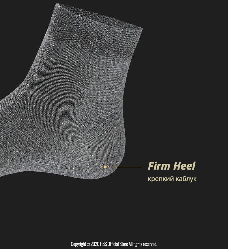 Box Pack Men's Cotton Socks 10Pairs/Box Black Business Men Socks Soft Breathable Summer Winter for Man Boy's Gift Size EUR39-45