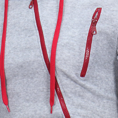 Spring Autumn 2020 Men's Sweat Suit Set Tracksuit Men Outfit Full Sleeve Tops with Hood Outdoor Sport Wear Men's Hooded Suit.