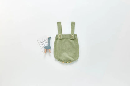 2022 Baby Strampler Sleeveless Herbst Kleinkind Mädchen Jungen Overall Gestrickte Solide Neugeborenen Kinder Kleidung Super Weiche Ein Stück Gesamt