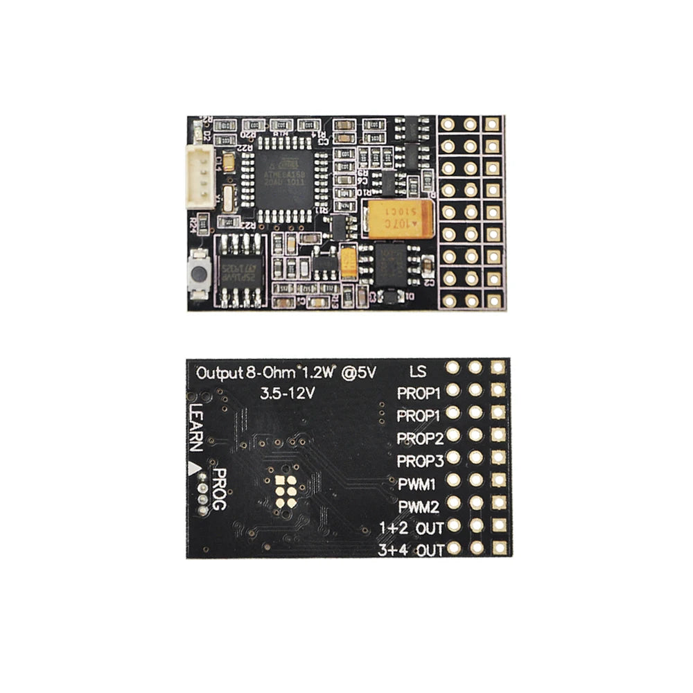 DasMikro Mini TBS Programmable Sound Light Control V2 And USB Unit 3.5 -12V Input For DIY RC Truck Parts.