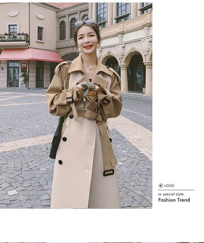 Graben Frauen S-3XL Design Patchwork Kleidung Outwear Alle-spiel Stilvolle Beliebte Neueste Weibliche Herbst Ins Mode Femme Einfache Gemütliche