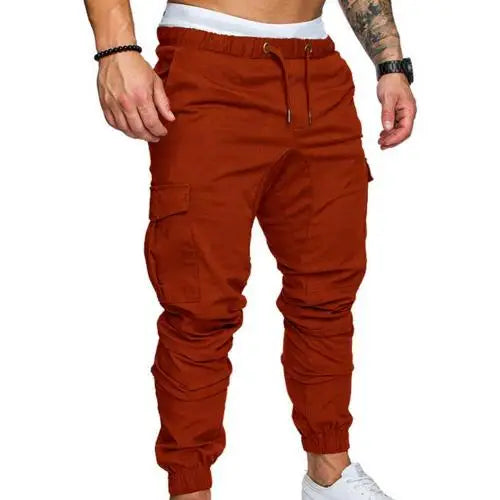 50%HOT2022 Neue männer Casual Jogging Hosen Einfarbig Tasche Hosen Sport Hosen männer Hosen Straße Hüfte Halen Jogging hosen