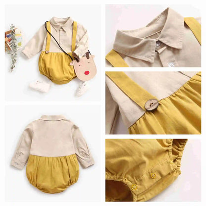 Sanlutoz Herbst Baby Jungen Bodys Kleinkind Kleidung Onesies Mode Langarm.