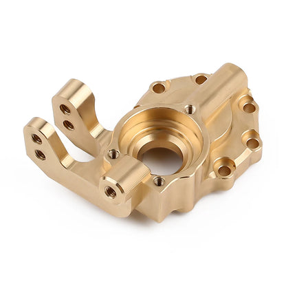 INJORA Heavy Brass Counterweight Portal Drive Housing Bumper Holder Axle Mount for RC Crawler TRX4 TRX-4 TRX6 Upgrade Parts.