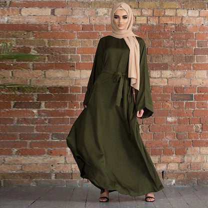 Dubai Luxury Abaya Turkey Muslim Modest Maxi Dress Kaftan Islam Clothing For Women Vestido Caftan Marocain Robe Femme Musulmane.