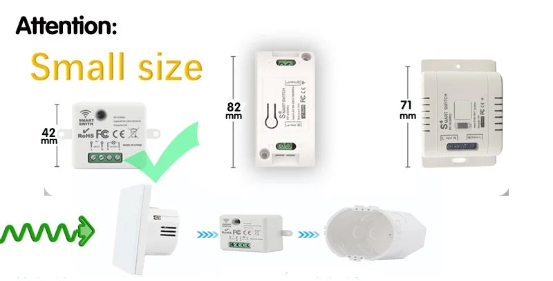 Wireless Smart Switch Licht 433 Mhz RF 86 Wand Panel Schalter mit Fernbedienung Mini Relais Empfänger 220 V Hause led Licht Lampe Fan.