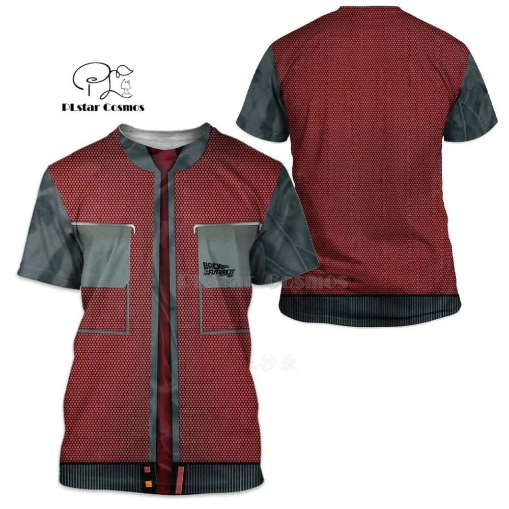 PLstar Cosmos Back to the Future Part Marty 3d hoodies/Sweatshirt Winter autumn funny Harajuku Long sleeve streetwear.