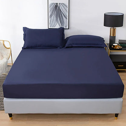 Polyester Waterproof Mattress Cover for Bed Breathable Removable Mattress Topper Cover Anti-mite Baby Urine Pad Bed Protector