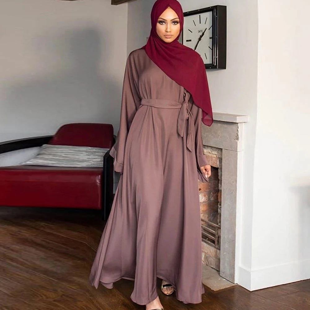Dubai Luxury Abaya Turkey Muslim Modest Maxi Dress Kaftan Islam Clothing For Women Vestido Caftan Marocain Robe Femme Musulmane.