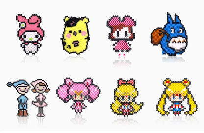 72 colors 24 colors 2.6mm Perler Fuse beads Iron beads Kit Hama beads 3D Puzzle DIY Toy Kids Creative Handmade Craft Toy Gift.