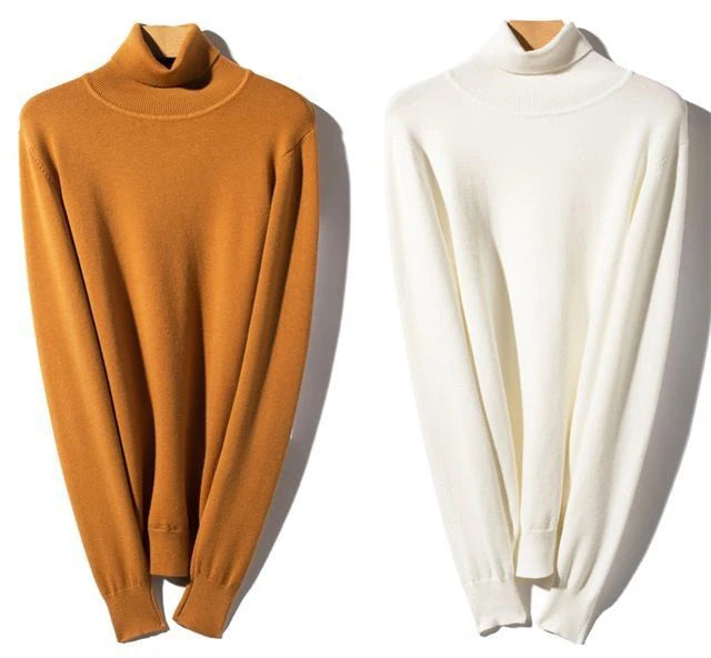 Cashmere turtleneck men sweater 2023 autumn winter jumper clothes ropa hombre pull homme hiver pullover men turtle neck sweaters