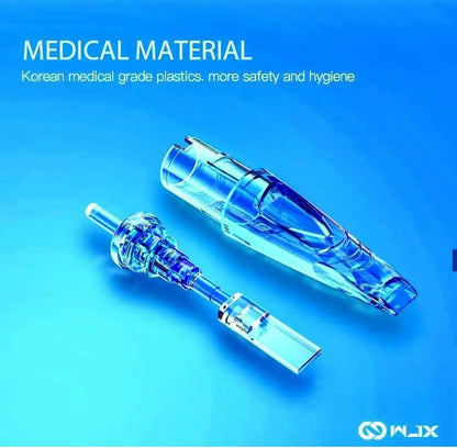 20pcs WJX RS Cartridge Tattoo Needles DragonHawk Sterilized Permanent Makeup Machine Microblading Tattoo Needles Supplies.