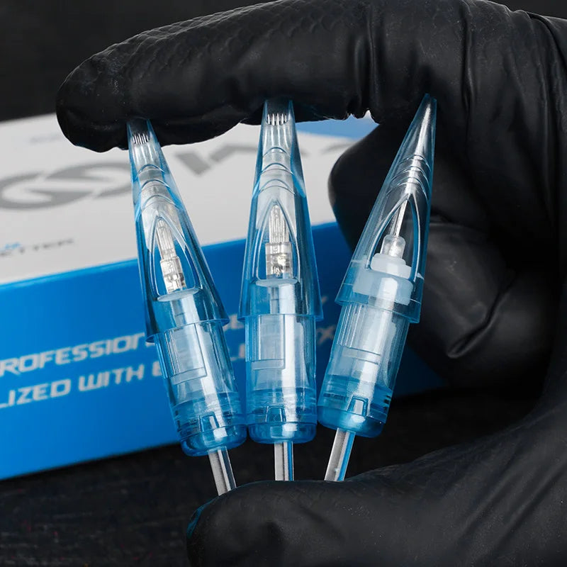 20pcs WJX RS Cartridge Tattoo Needles DragonHawk Sterilized Permanent Makeup Machine Microblading Tattoo Needles Supplies.