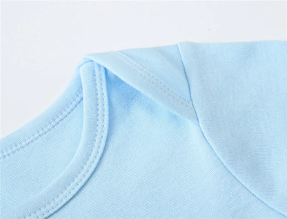 Kavkas 3-6 Teile/los Baby Jungen Body Kurzarm Baumwolle Neugeborene Kleidung Cartoon Print Sommer Kleinkind Overalls.