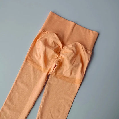 Nahtlose Damen-Leggings mit hoher Taille, schnell trocknend, elastisch, für Yoga, Fitness, Fitnessstudio, Jogginghose, Push-up-Leggings, Sportbekleidung