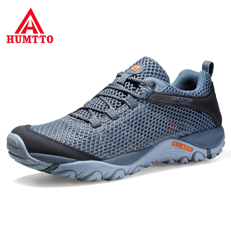 HUMTTO Sommer Wandern Turnschuhe Schuhe für Männer 2021 Atmungsaktive Outdoor Trekking Sport Herren Wasser Schuhe Klettern Walking Mann Schuhe.