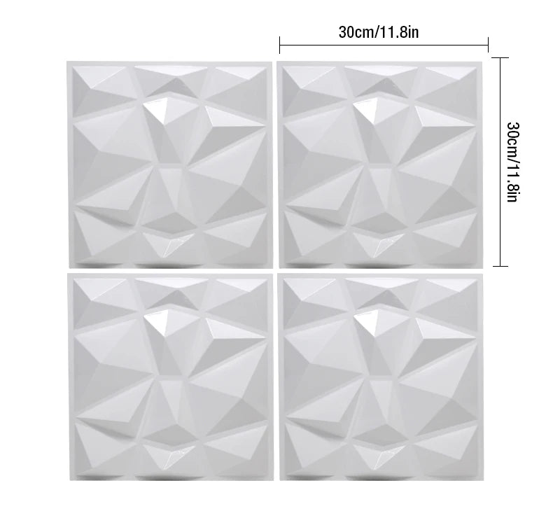 30x30cm house wall renovation stereo 3D wall panel non-self-adhesive 3D wall sticker art tile 3d wallpaper room bathroom ceiling