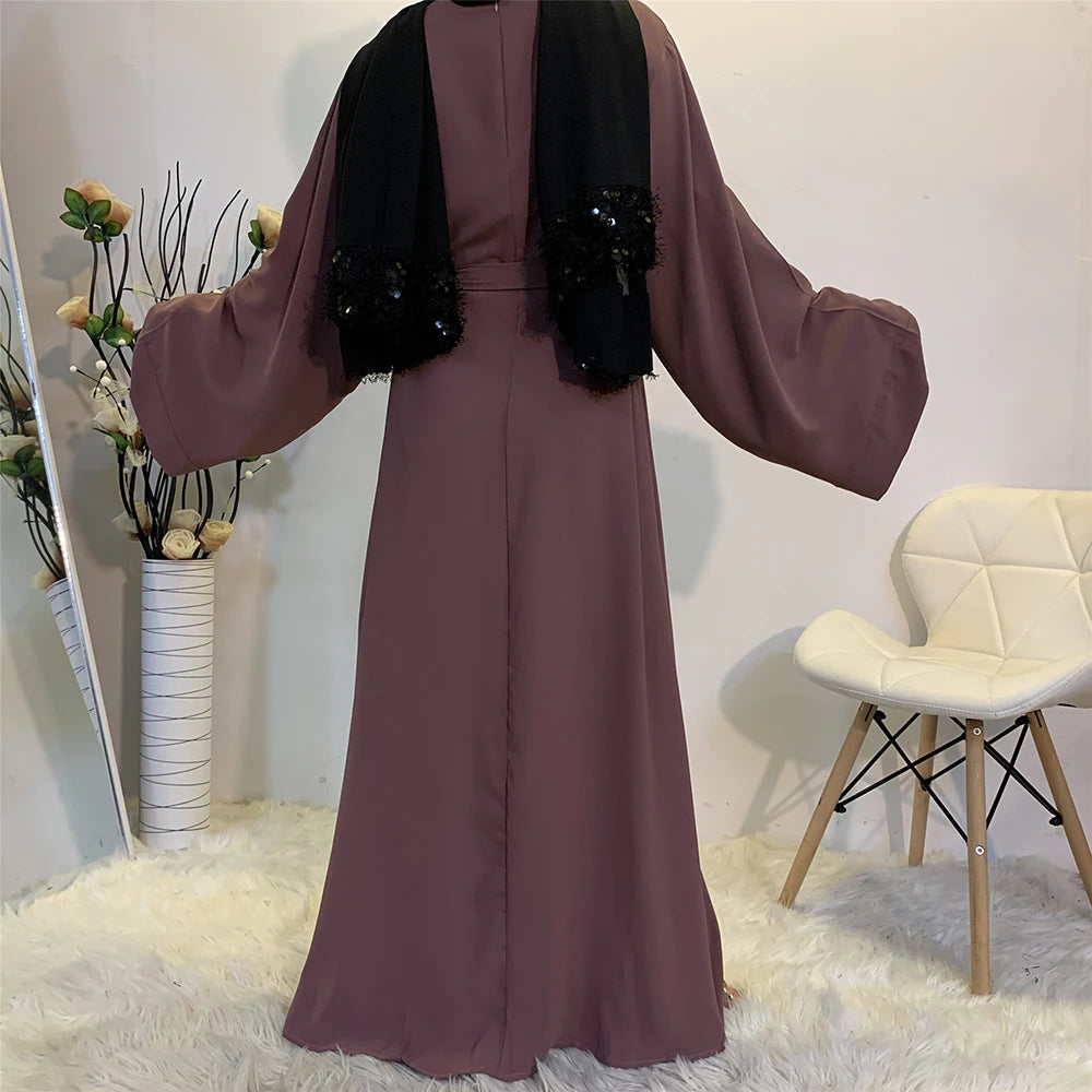 Dubai Luxury Abaya Turkey Muslim Modest Maxi Dress Kaftan Islam Clothing For Women Vestido Caftan Marocain Robe Femme Musulmane