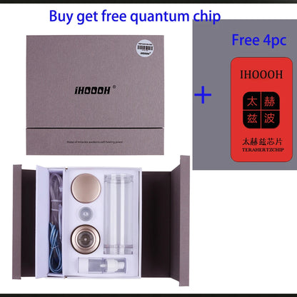 Portable 5000PPB Nano High Rich Hydrogen Water Generator Bottle ORP Alkaline Electrolysis Ionizer Anti-Aging Can Breathe Pure H2