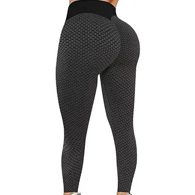 Wholesale Sexy Women Solid Butt Lifting High Waist Workout Gym Fitness Yoga Pants Tik Tok Tiktok Leggings.