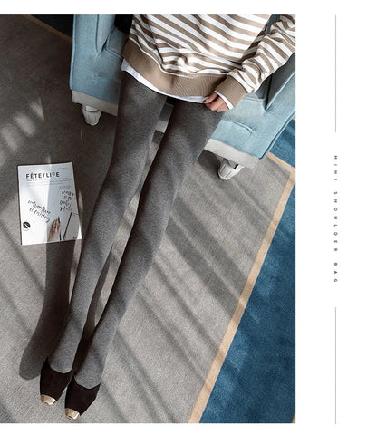 180g Plus Size Tights for Women Sexy Thicken Woolen Cloth Pantyhose Spring Autumn Winter Female Cotton Pantyhose of Large Sizes