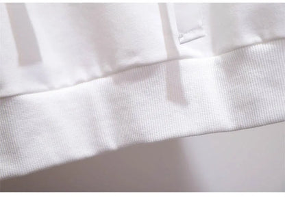 150Kg Plus Größe frauen Frühling Herbst Mit Kapuze Gedruckt Sweatshirt Büste 155cm 6XL 7XL 8XL 9XL 10XL Lange-ärmeln Top Schwarz Weiß