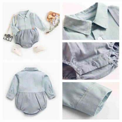 Sanlutoz Herbst Baby Jungen Bodys Kleinkind Kleidung Onesies Mode Langarm.