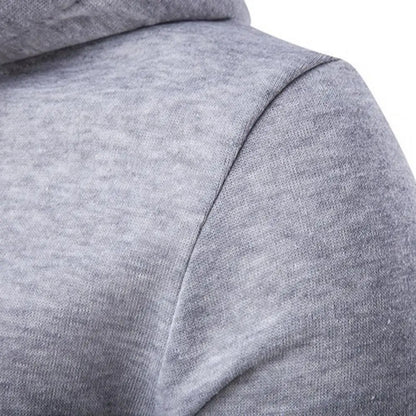 Autumn Men Sweatshirts Long Sleeve Jacket Hoodie Zipper Closure Jacket Male Hoodies Sweatshirt Slim Fit Male Clothing.
