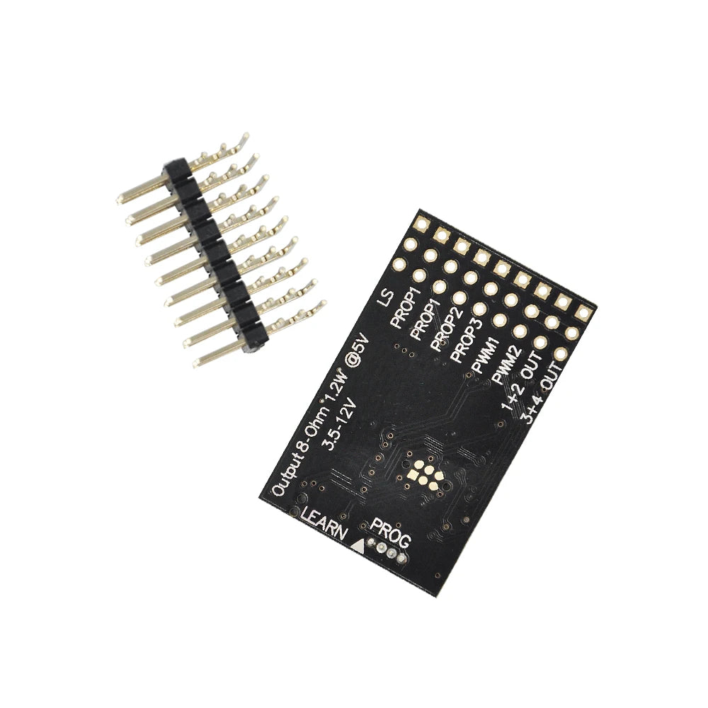 DasMikro Mini TBS Programmable Sound Light Control V2 And USB Unit 3.5 -12V Input For DIY RC Truck Parts.