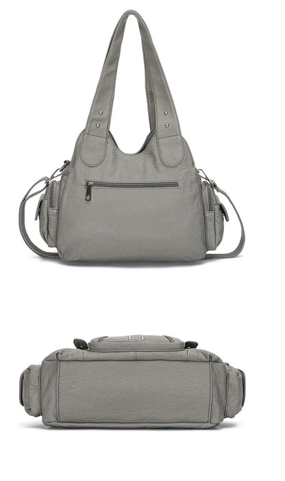 Angel kiss Bag Women Fashion Handbags PU Leather Shoulder Bags Female Satchel Big-capacity Shoulder Purse Bag bolsa feminina.