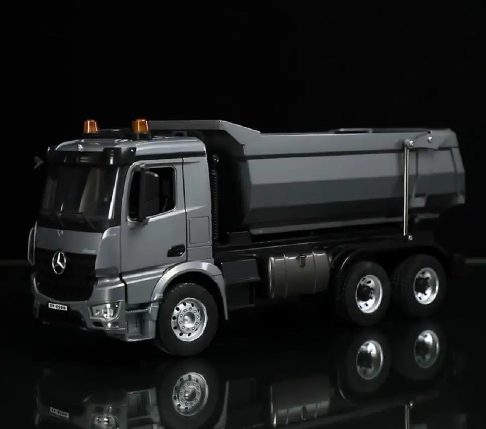 Double E E598 Large Rc Excavator 1/16 3in1 Alloy Truck E590 Remote Control Engineering Vehicle Toy Model For Boys Kids Gift