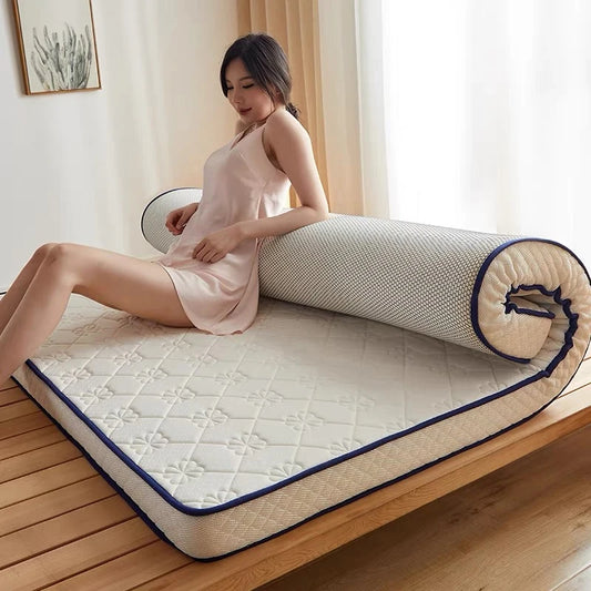 Latex Tatami Matratze Klapp Boden Matte Schlafzimmer Weichen Bequemen Bett Matratze Student Schlafsaal Matten König Königin Twin Voll Größe
