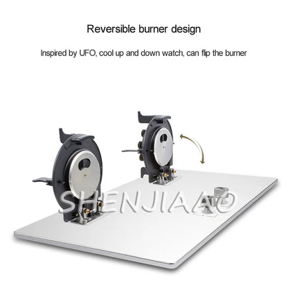 Household Double Stove Liquefied Gas Stove Embedded Kitchen Household Gas Stove Environmental Protection And Energy Saving.