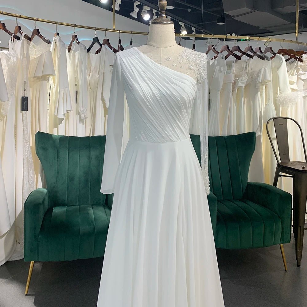 Jancember LSSG068 New Bride Dress Long Cheap Wedding Dresses Princess Wedding Dresses With High Quality.