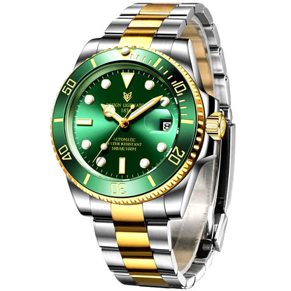 LIGE Women Watches Mechanical Watch Luxury Bracelet Wrist Wristwatch Elegant Ladies Automatic Date Clock Watch Relogio Feminino